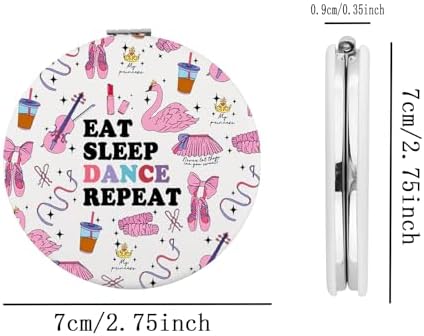 BEKECH Dancer Mirror with 22x Magnification