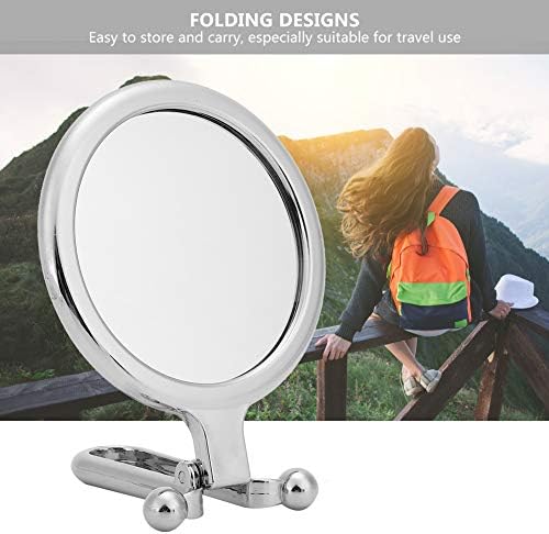 Qinlorgo Foldable Makeup Mirror with 10X Magnification 1