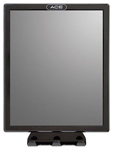 GOODY Ace Fog Resistant Shower Mirror Black