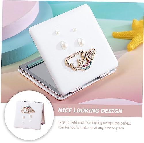 NOLITOY Double-Sided Folding Cosmetic Mirror for Travel