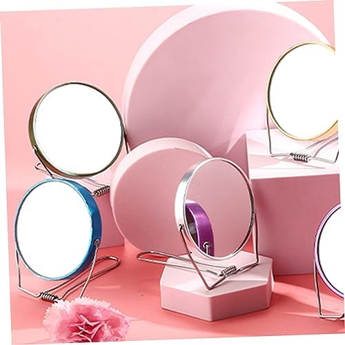 Portable Double-Sided Cosmetic Mirror for Girls