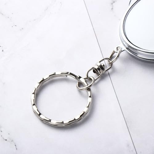 Portable Small Folding Mirror Key Chain Mirror