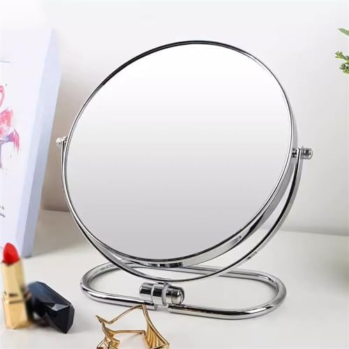 Luxury Wall-Mounted Makeup Mirror with HD Silver Plating
