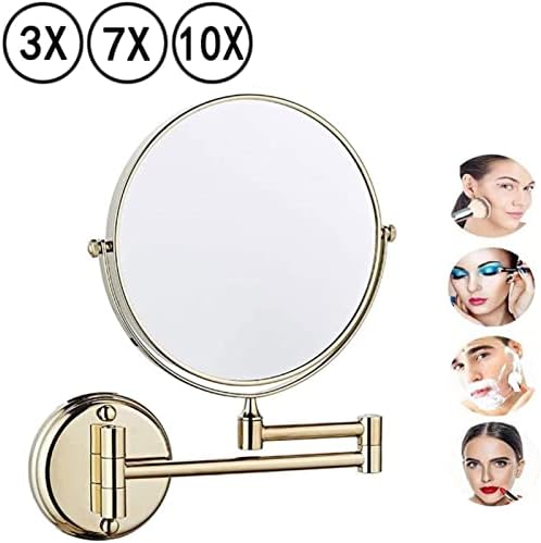 DEIHGE Wall Mounted Makeup Mirror 360 Rotation