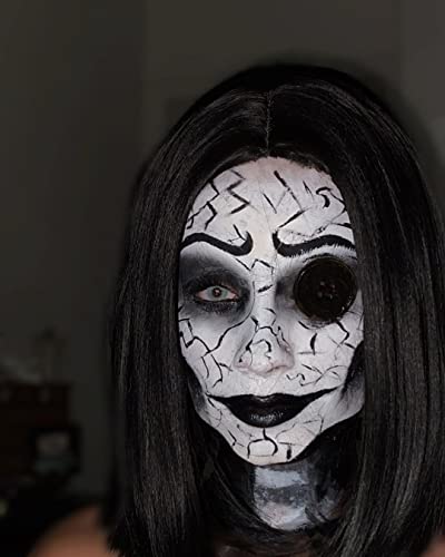Wismee Black and White Face Body Paint Set