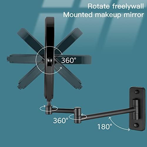 gotonovo 8 Inch Wall Mounted Makeup Mirror