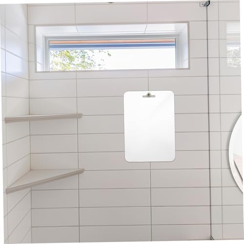 BESTYASH Large Fogless Shower Mirror 30x20cm Shatterproof Acrylic for Travel