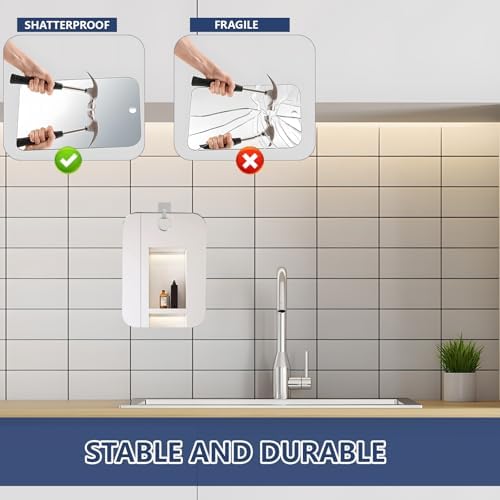 Fogless Shower Mirror for Men and Women 1