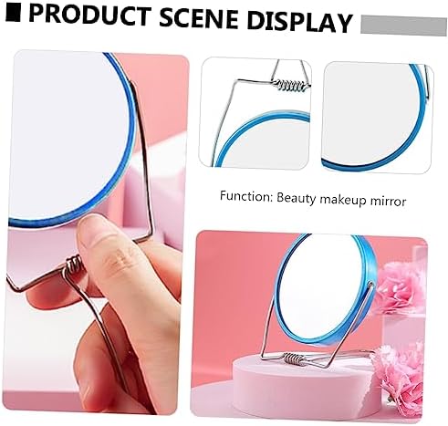 1pc Foldable Double Sided Makeup Mirror for Home Beauty Salon