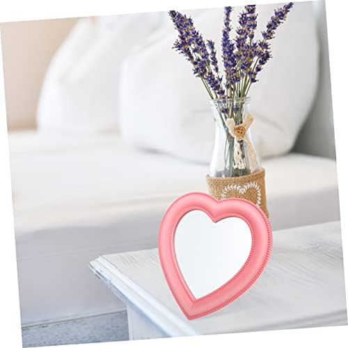 Didiseaon Heart Shaped Wall Desk Makeup Mirror