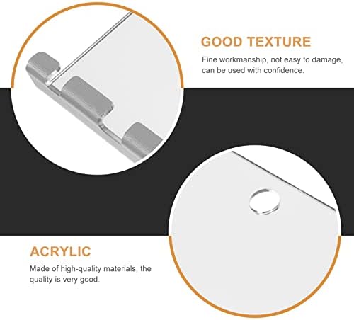 Beaupretty 1 Set Fogless Mirror Set for Shower and Travel
