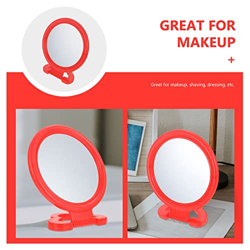 Beavorty Retro Desktop Makeup Mirror with Stable Base