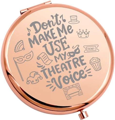 WSNANG Drama Voice Mirror Compact Gift For Makeup