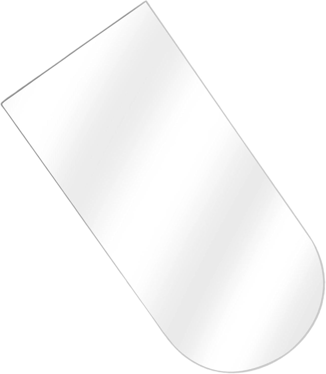 PRETYZOOM Irregular Acrylic Wall Mirror for Vanity and Dorm Use