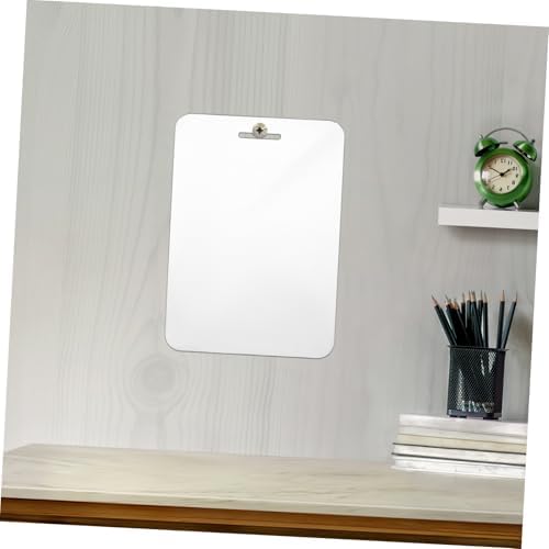 NIYANGLE 1set Unbreakable Fogless Acrylic Mirror for Shower Wall 1