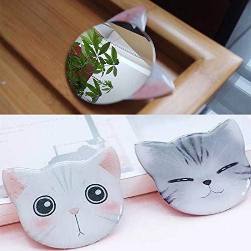 Catlady Cute Cat Shaped Unbreakable Mirror