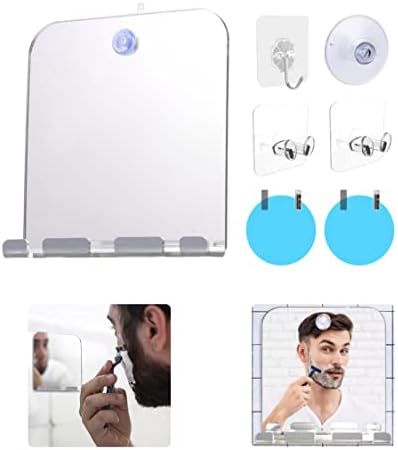 Anti-Fog Shower Mirror Shatterproof Acrylic