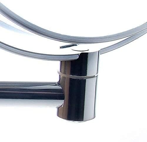 AMHIL Foldable Two-Sided Vanity Mirror Wall Mount