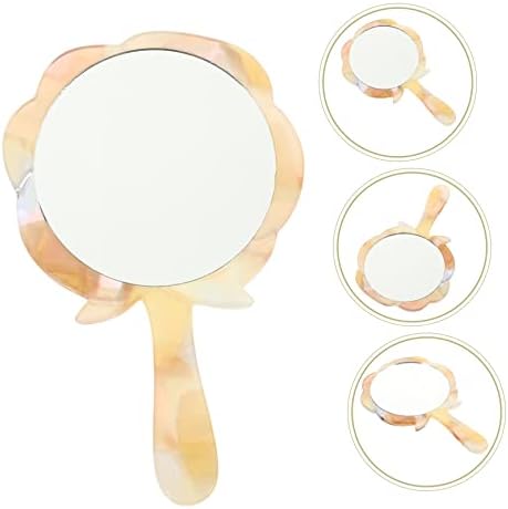 DOITOOL Heart Shaped Compact Travel Mirror for Women
