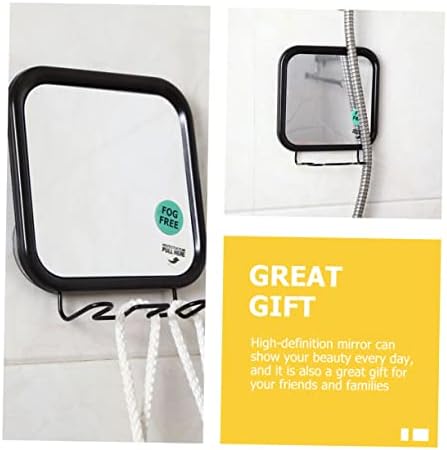 Happyyami Fogless Shower Mirror with Suction Cups
