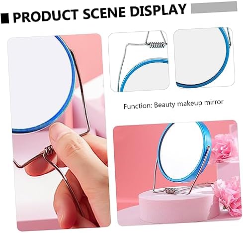 Round Double-Sided Foldable Makeup Mirror