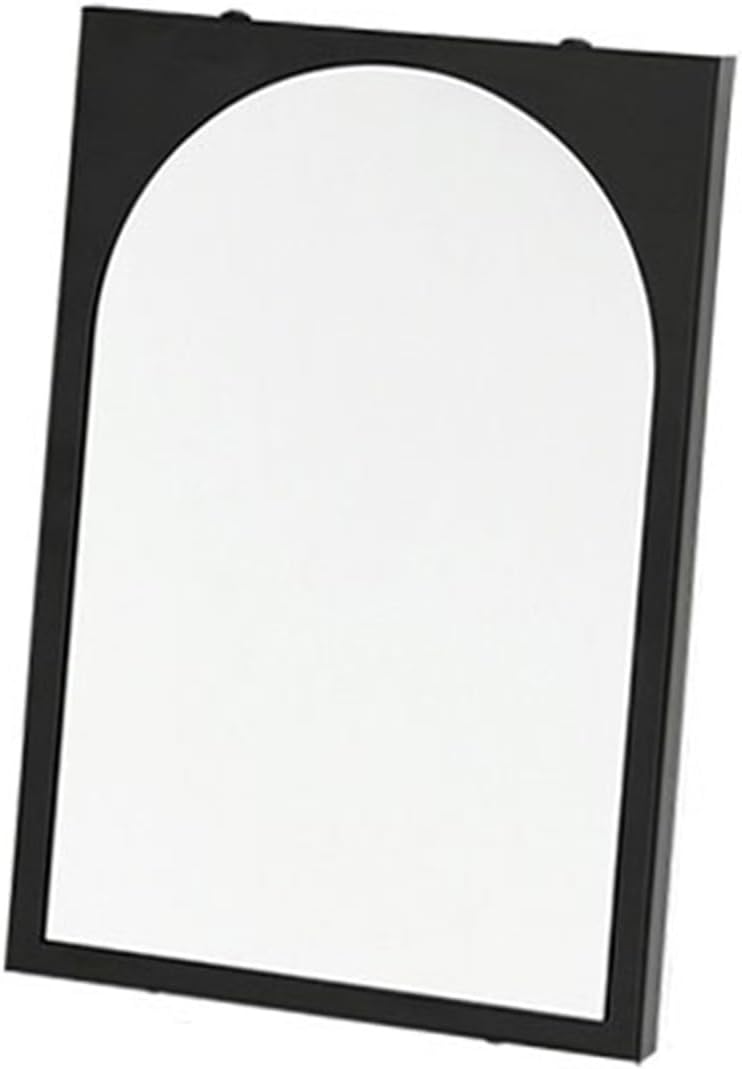 ZYYASHSV Minimalist Makeup Mirror Black