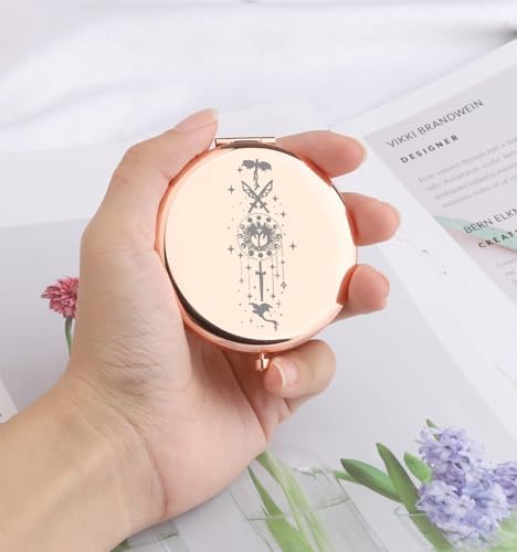 WSNANG Dragon Wing Compact Foldable Makeup Mirror 1