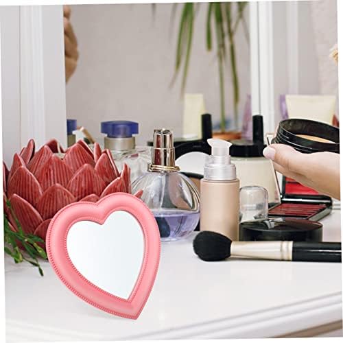 Ipetboom Led Makeup Mirror Wall Mounted Pink Beauty Vanity