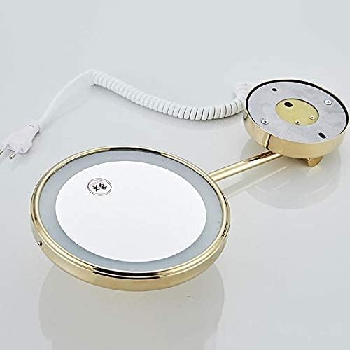 LCARY 3X Magnifying Makeup Mirror 360 Rotate Wall Mount