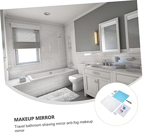 Ipetboom Shower Shave Mirror Anti-Fog Portable 1