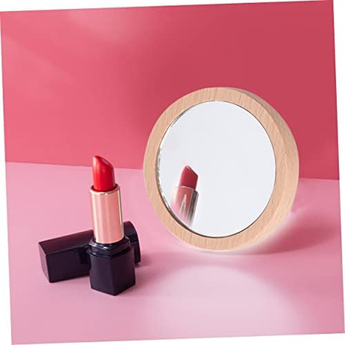 FRCOLOR Retro Style Carved Angel Cosmetic Mirror