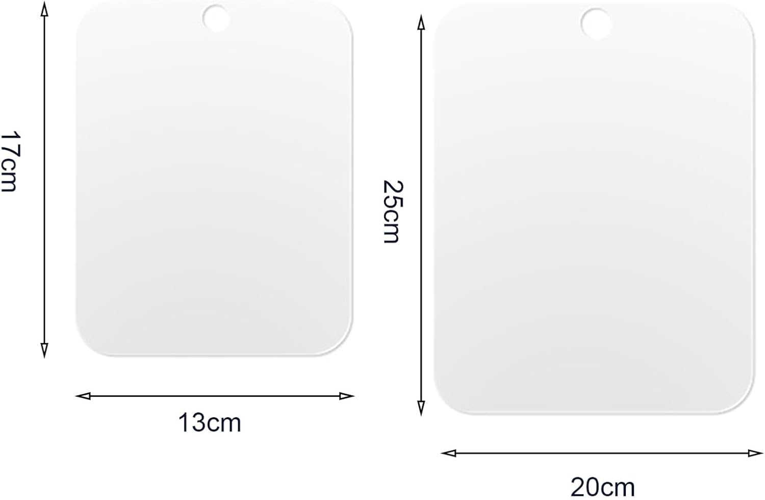 Cuteam Portable Makeup Mirror with Anti-Fog Adhesive Hook