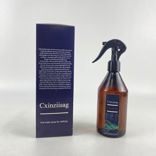 Cxinziisag All-in-One Anti-static Wrinkle Spray for Clothes