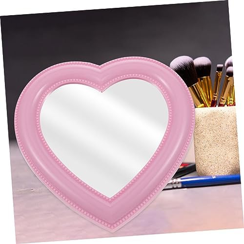 Heart Design Wall Mirror Set for Home Use