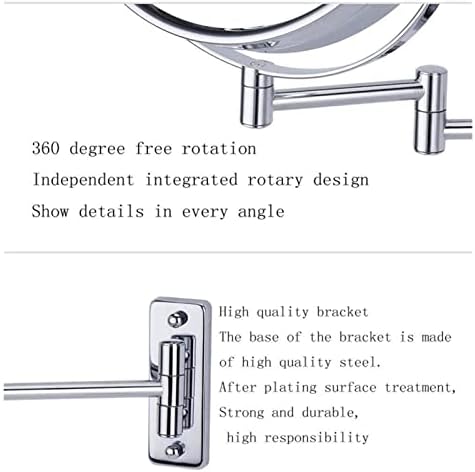 KARFRI Wall-Mounted Vanity Mirror with LED Light 1