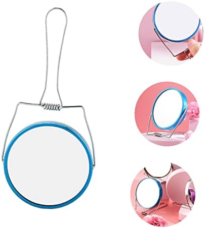 1pc Foldable Double Sided Makeup Mirror for Home Beauty Salon