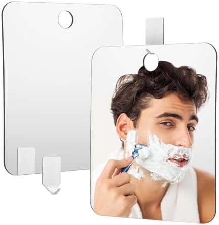 HINMAYGO Fogless Shower Mirror for Shaving 945 x 787 Wall Hanging