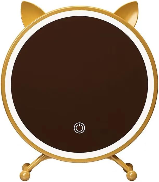 MERyundy Makeup Mirror with LED Light 360 Rotate