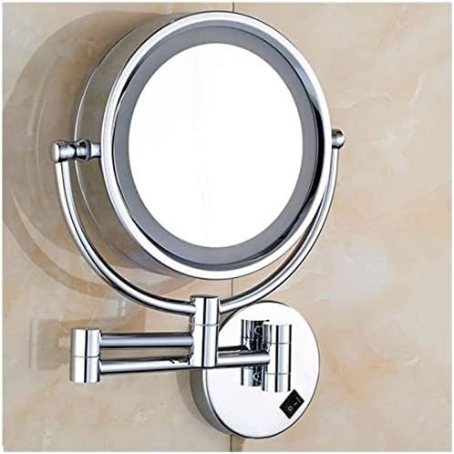 GALSOR Makeup Mirror 360 Rotation Dual-Sided Gold