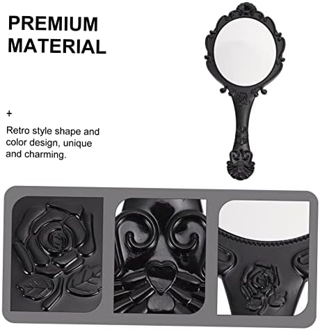 Retro Vanity Mirror with LED Light for Women 1