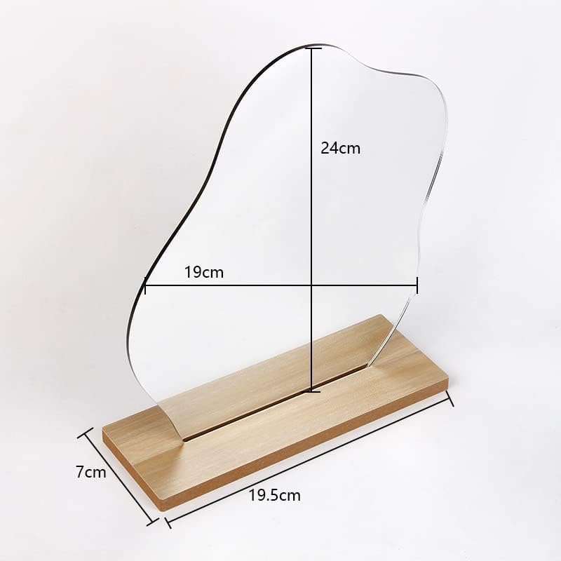 BOOFIRE Cloud Shape Makeup Mirror with Stand 1