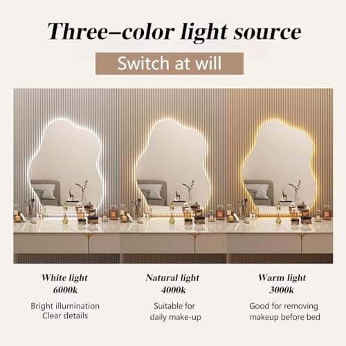 Adjustable Tri Tone LED Wall Mounted Mirror