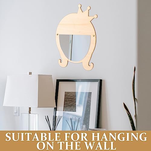 Beaupretty Cartoon Wall-Mounted Makeup Mirror