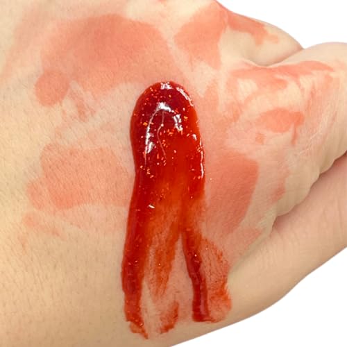 Sparkling Red Glitter Fake Blood 1 Oz