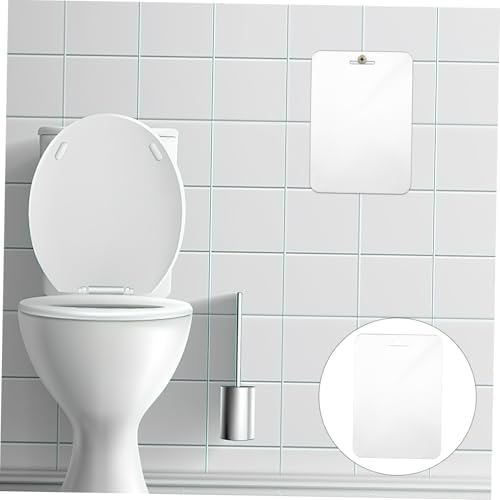 Beatifufu Travel Shaving Mirror 30x20cm Fogless Unbreakable