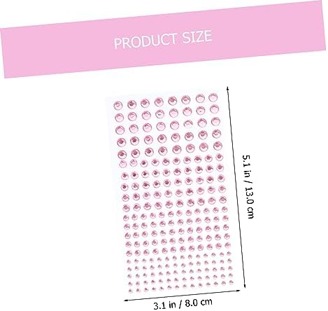 2sets Eye Rhinestones Makeup Stickers 12sheets2