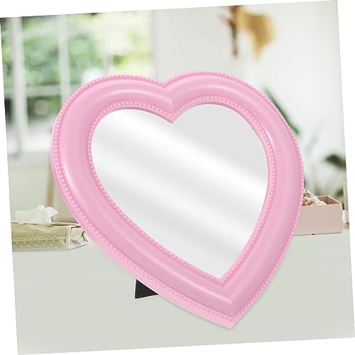 Heart Design Wall Mirror Set for Home Use