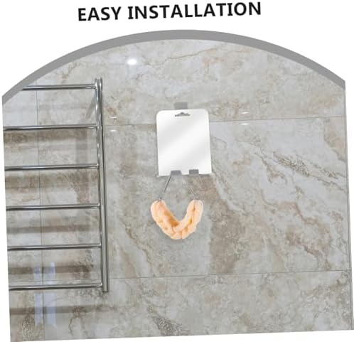 Zerodeko Anti-Fog Mirror with Shelf and Hooks 1