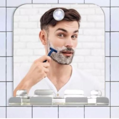 Anti-Fog Shower Mirror Shatterproof Acrylic