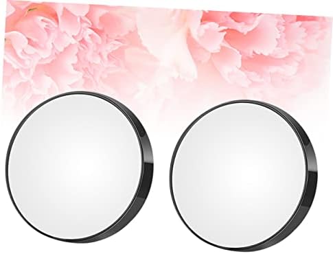 VALICLUD 2Pcs Magnifying Makeup Mirror with Suction Cups